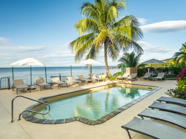 Plage de piscine