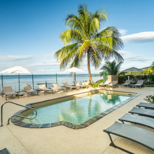 Plage de piscine