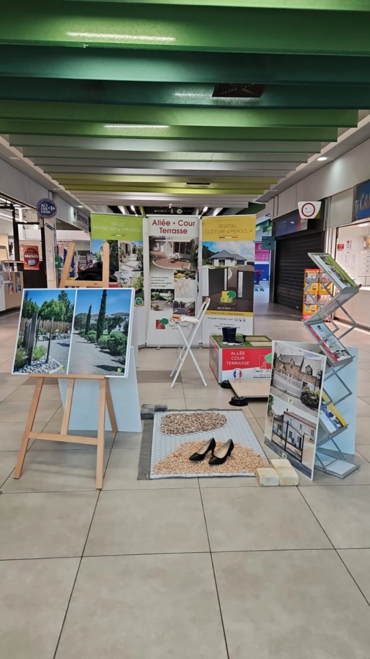 Venez nous rencontrer à notre stand dans la galerie de Carrefour à Crêches sur Saône !