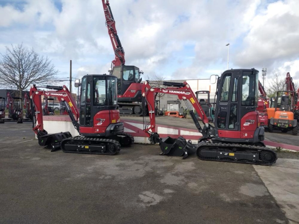 Deux nouvelles mini-pelles pour encore plus d’efficacité sur vos chantiers !