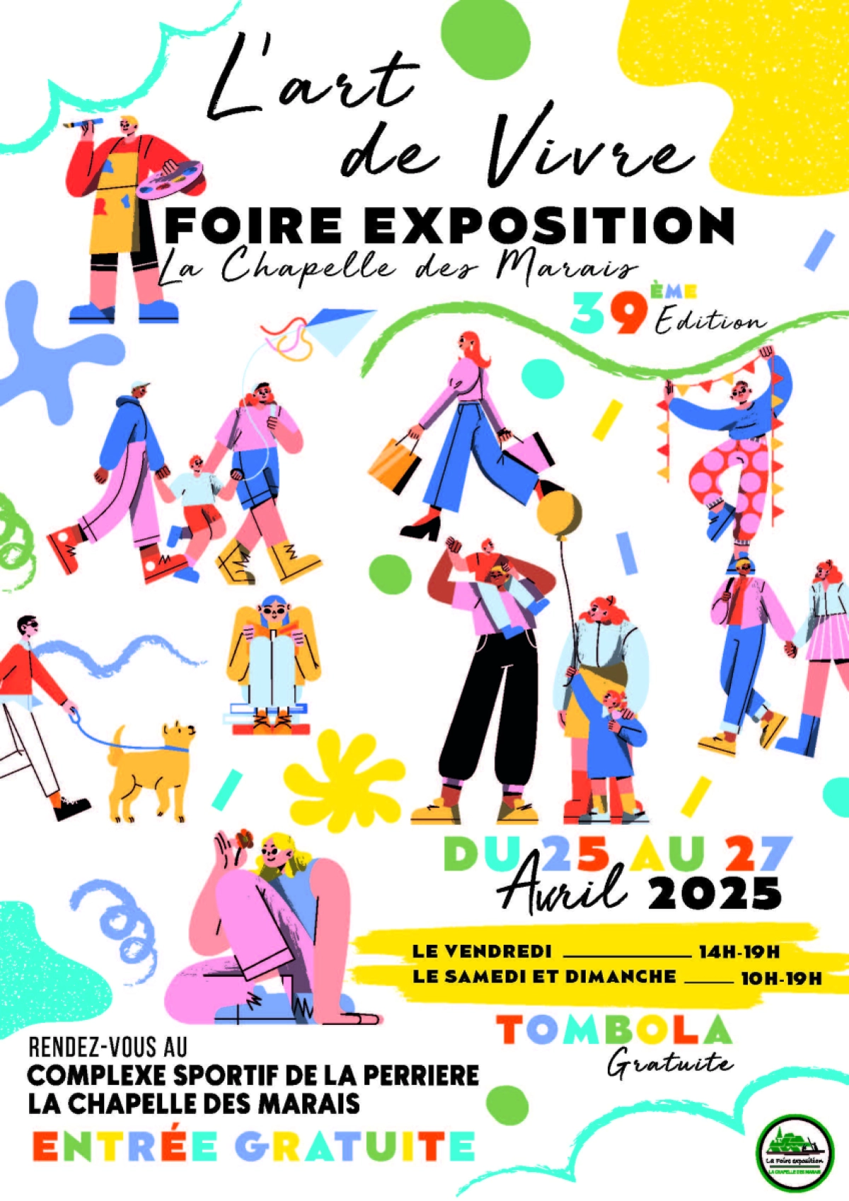 Retrouvez notre stand à la foire exposition de la chapelle des marais !