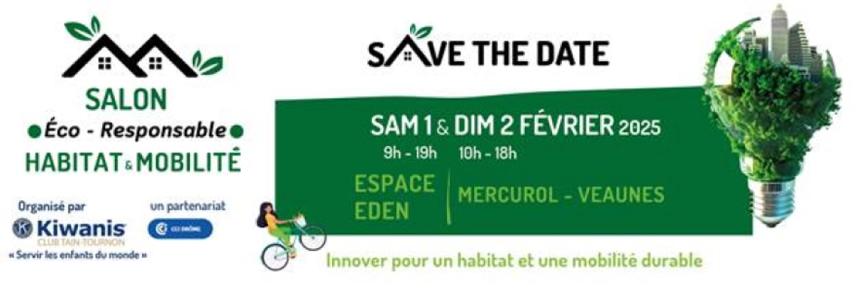 Nous vous invitons au Salon de l'Habitat et de la Mobilité !
