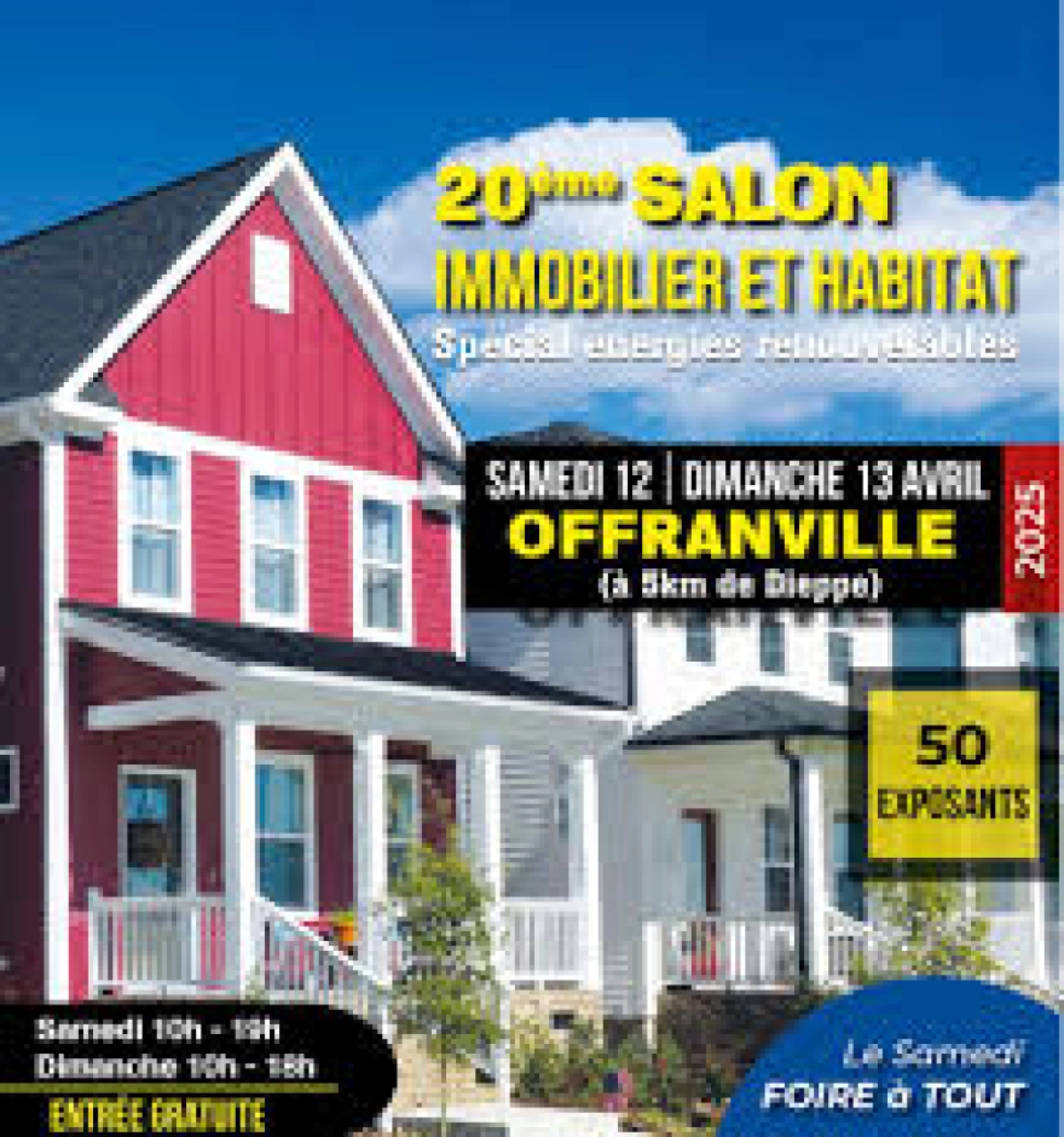 L’entreprise Andrieux Caux Littoral au Salon Immobilier et Habitat d’Offranville !