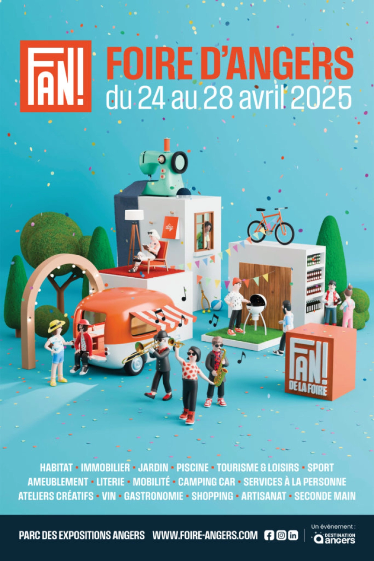 L’entreprise Lefranc sera présente à la Foire d’Angers du 24 au 28 avril 2025 !