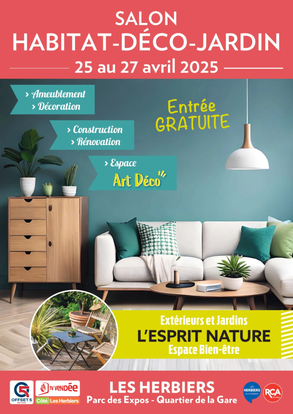 Retour sur le Salon Habitat-Déco-Jardin aux Herbiers 2025 !
