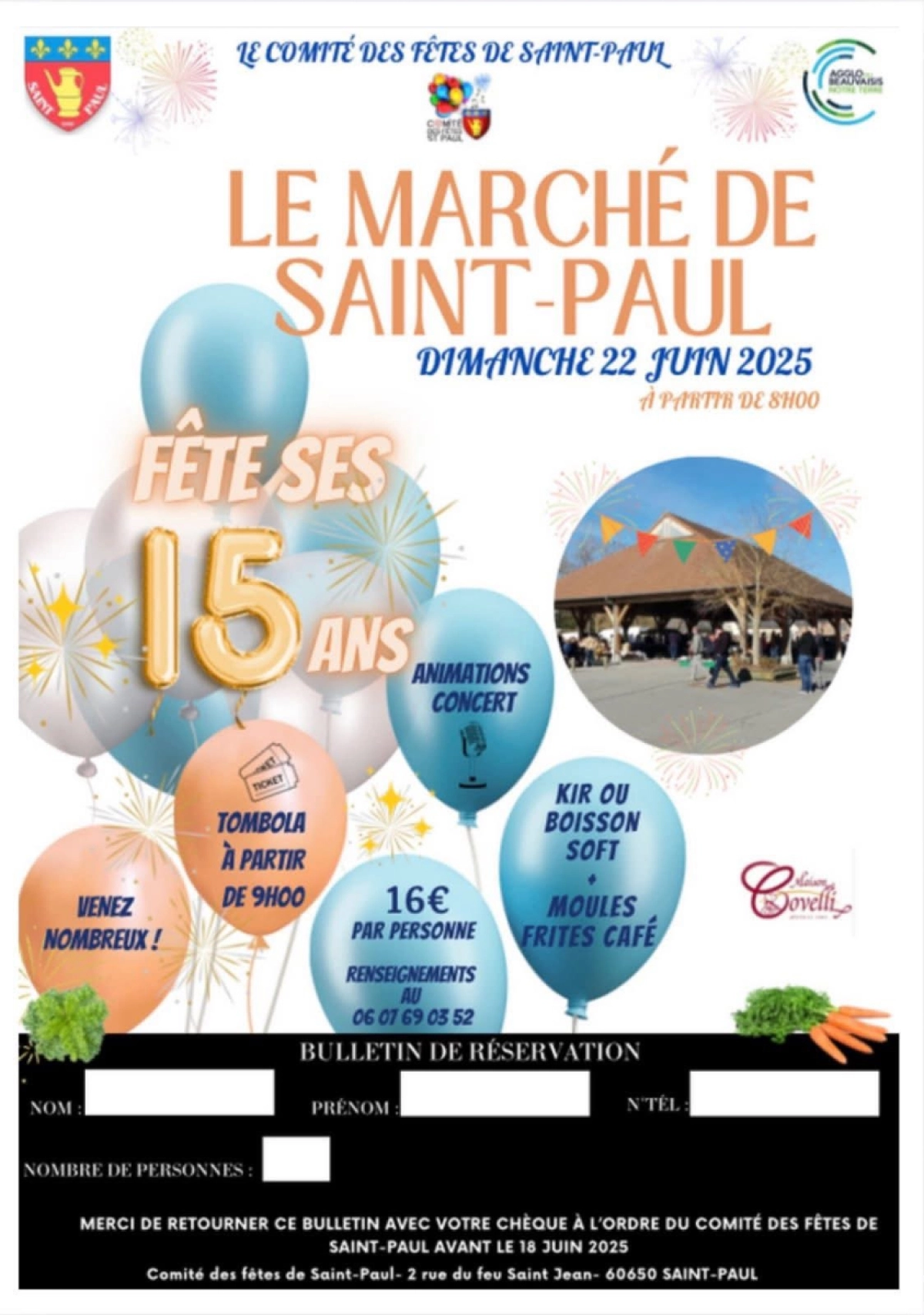 L'entreprise Dubus sera présente au marché de Saint-Paul !