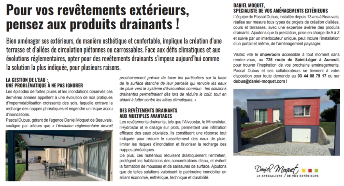L'agence de Saint-Paul mise à l'honneur dans le Courrier Picard