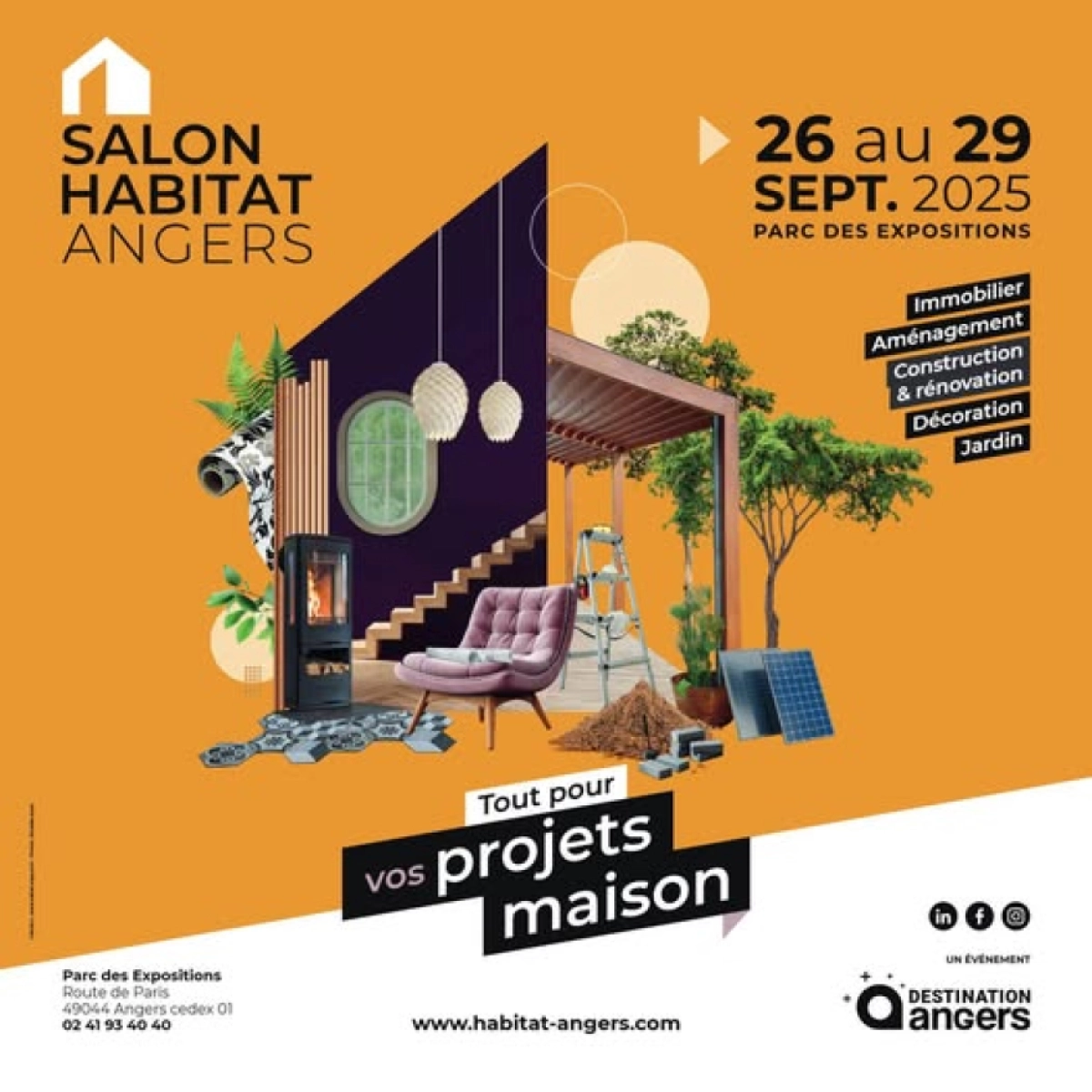 Retrouvez l'entreprise Lefranc au salon de l’habitat à Angers !