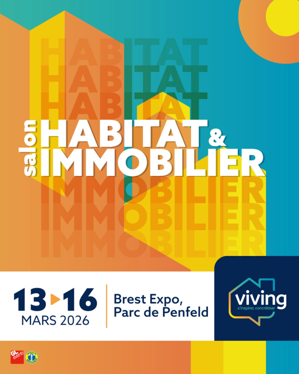 Retrouvez-nous au Salon Habitat et Immobilier VIVING à Brest du 13 au 16 mars 2026
