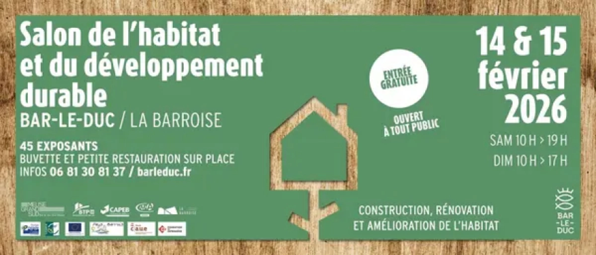 Un projet d'aménagement extérieur ? Parlons-en au Salon de l'Habitat à Bar-le-Duc !
