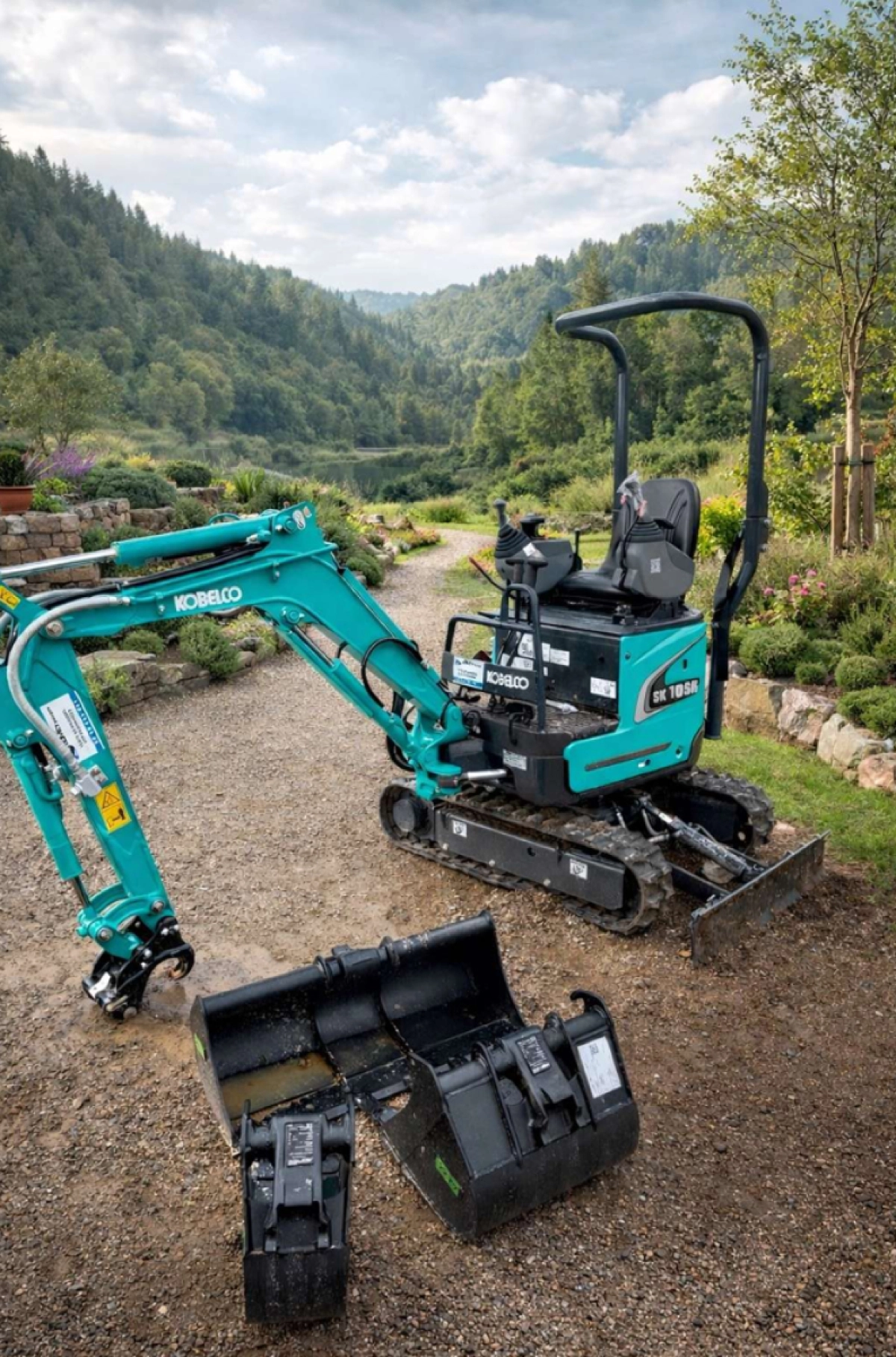 Aménagement extérieur et création de jardin pour accès difficiles