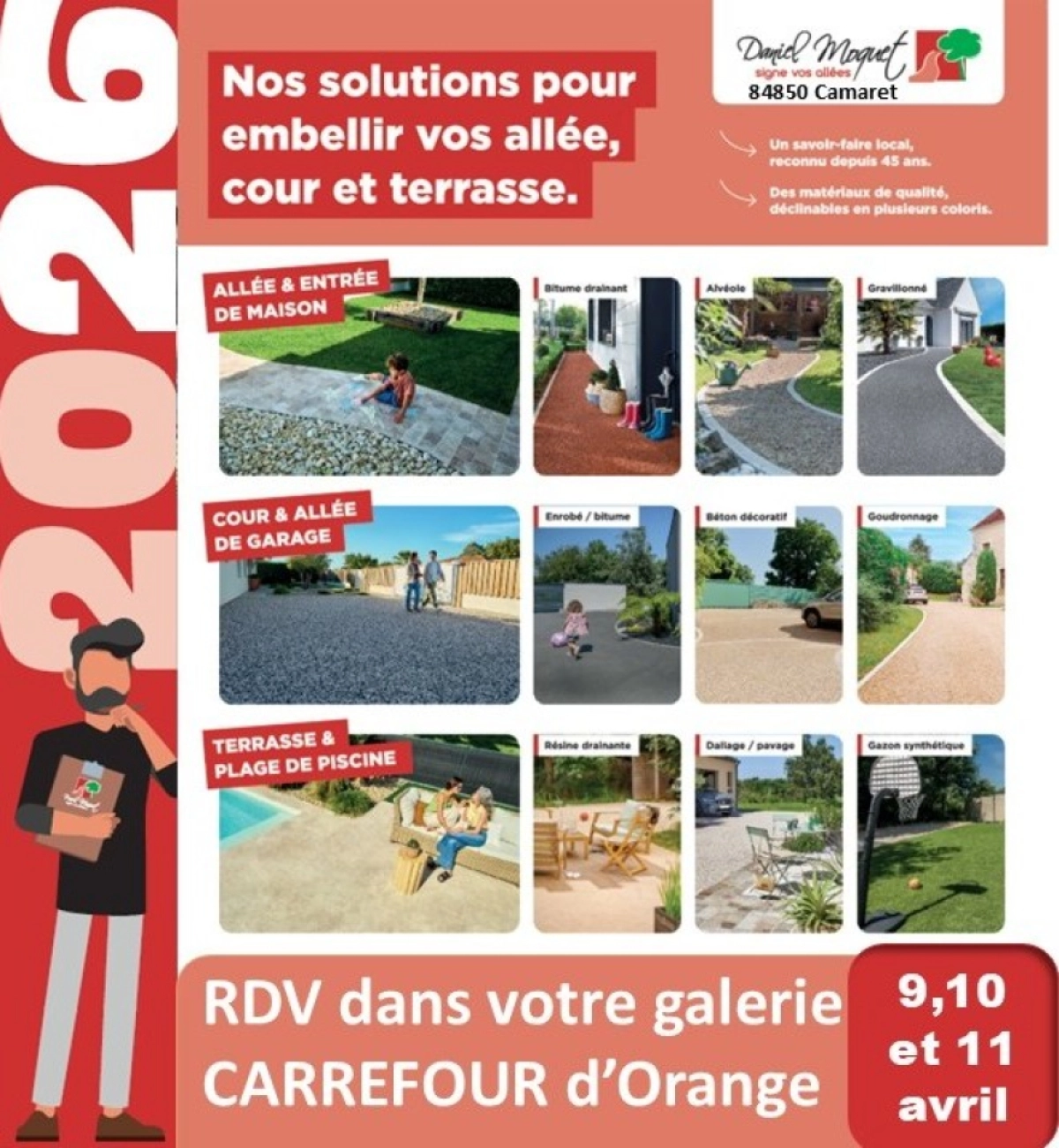 L'Entreprise PUGET vient à votre rencontre chez Carrefour Orange !