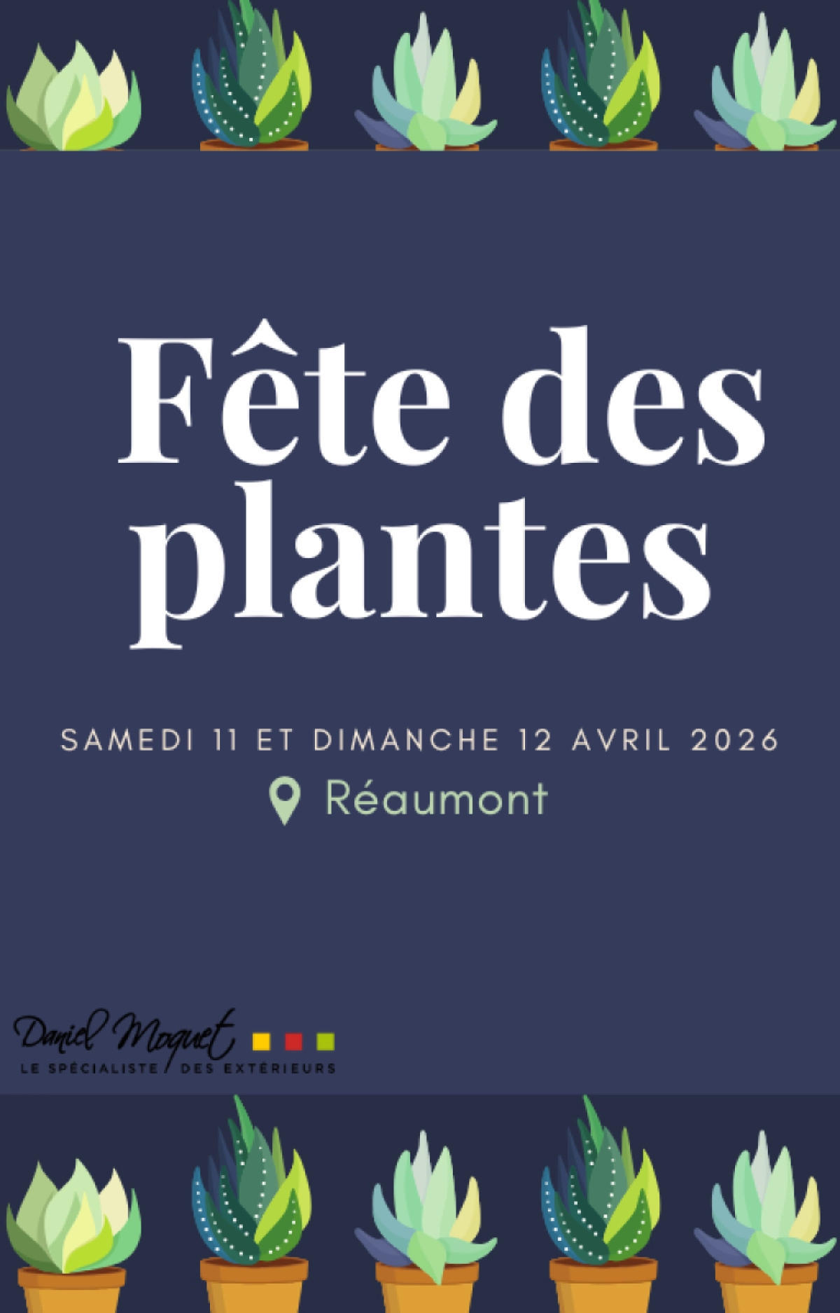 L'entreprise Allée Créative vous donne rendez-vous à la Fête des Plantes de Réaumont !