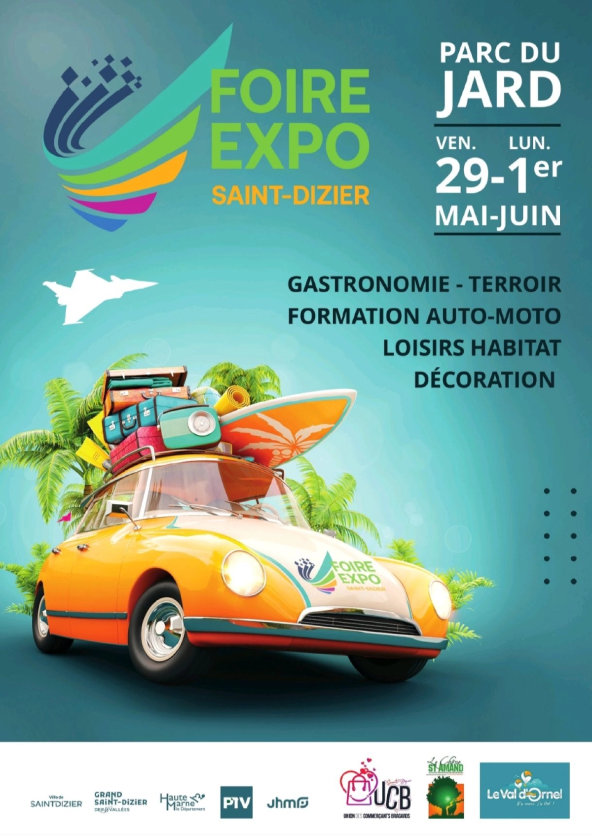 Retrouvez-nous à la Foire Expo de Saint-Dizier du 29 mai au 1er juin !