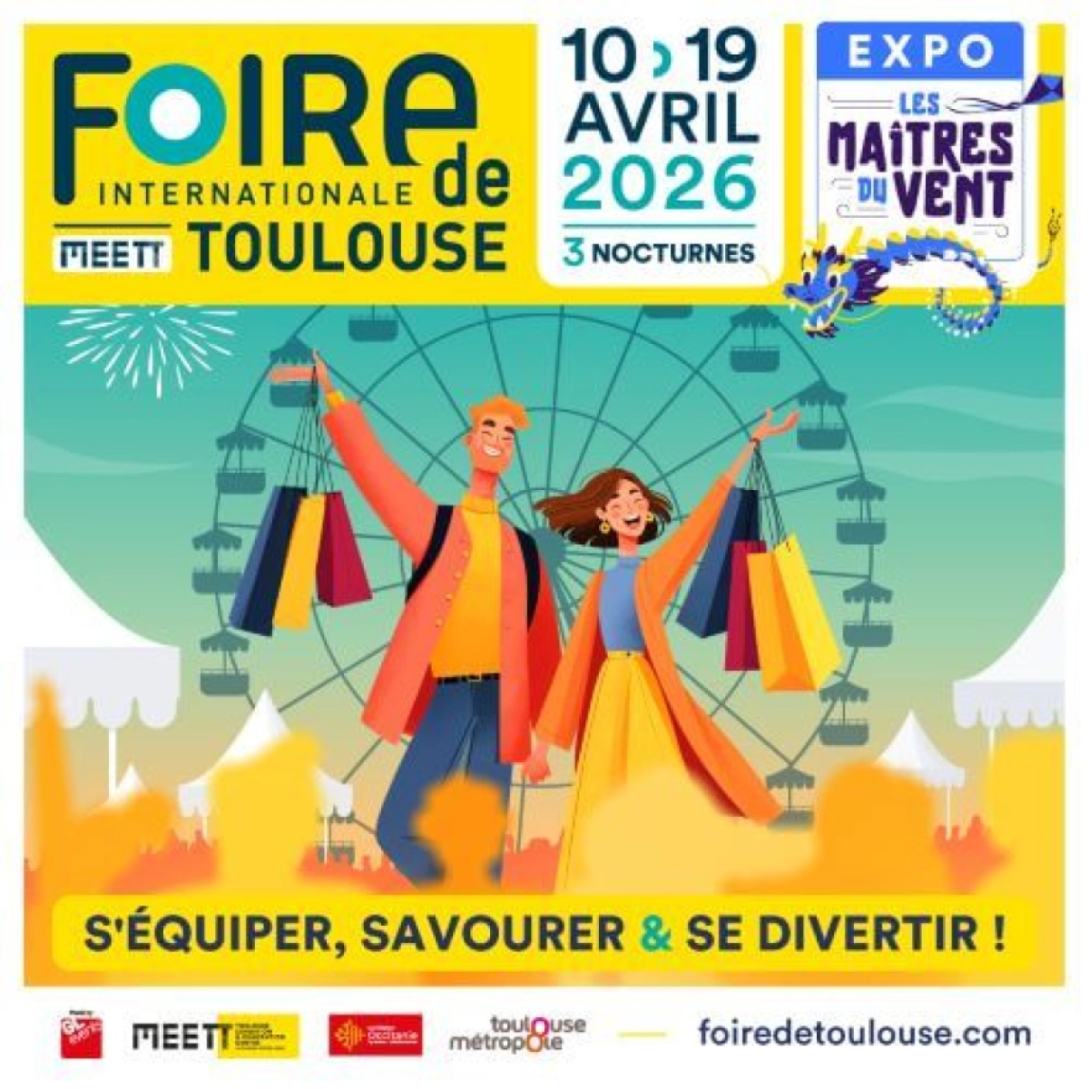Retrouvez-nous à la Foire Internationale de Toulouse
