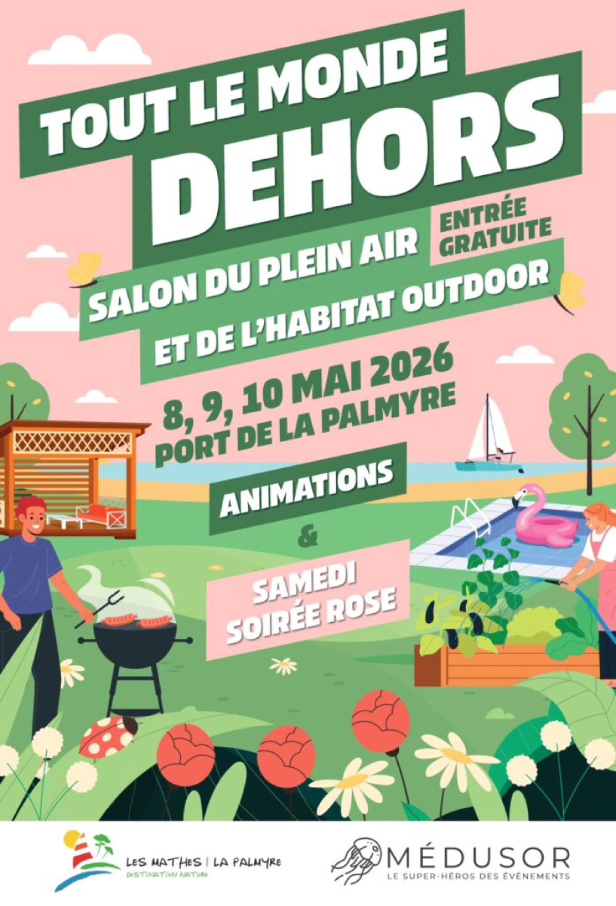 L'entreprise au Salon du Plein Air « Tout le Monde Dehors » à La Palmyre !