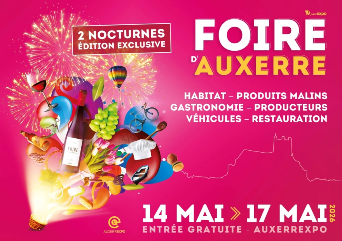 Rendez-vous à la Foire d'Auxerre avec l'entreprise Yverneau !