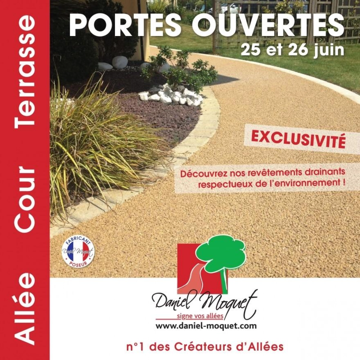 Portes ouvertes samedi 25 et dimanche 26 juin