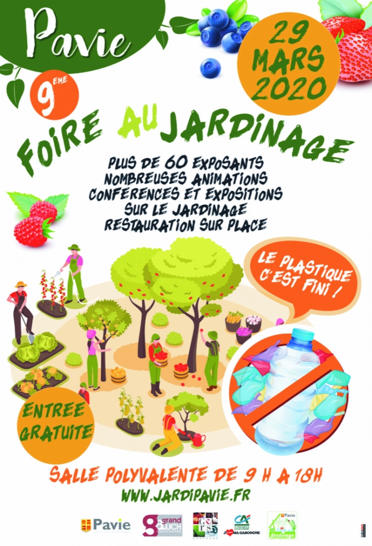 Foire au jardin de Pavie 2020