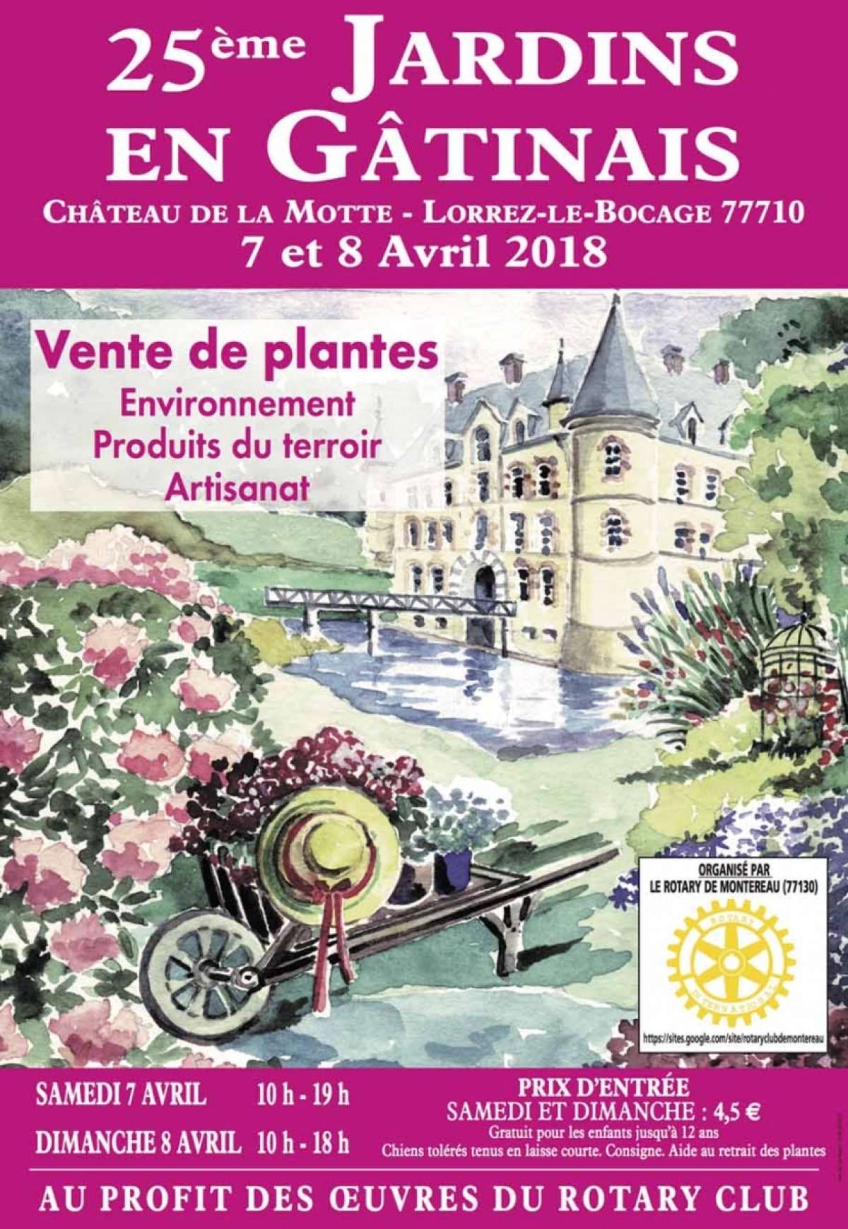 25ème Jardins en Gâtinais 2018