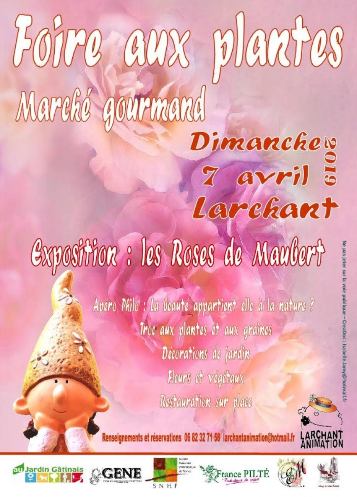 Fête des plantes Larchant 2019