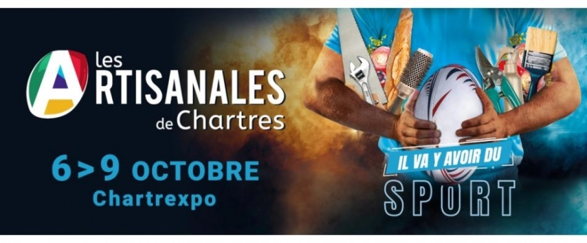Retrouvez-nous au salon des Artisanales de Chartres 2023