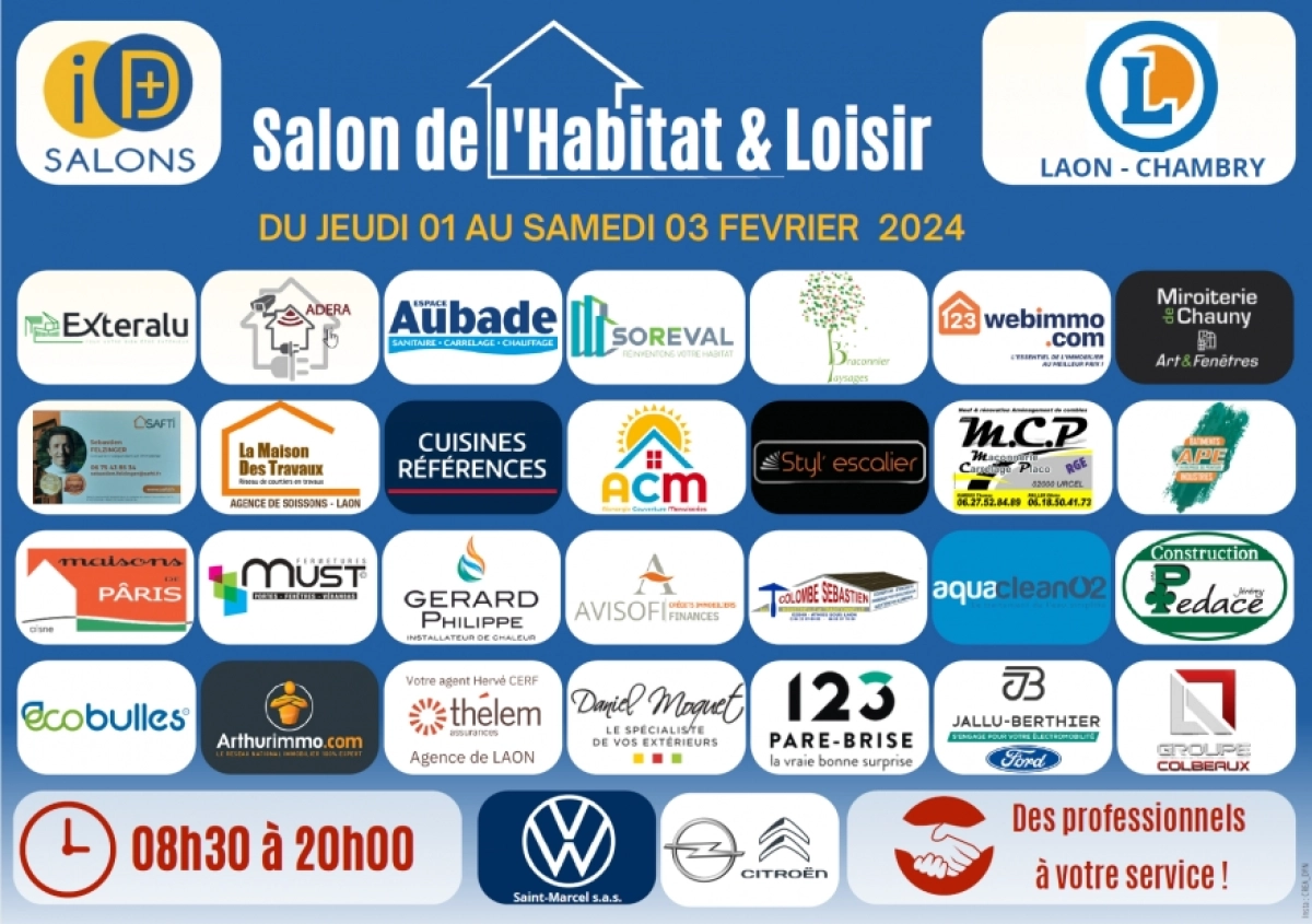 Salon de l'Habitat et Loisir 2024 au E.Leclerc de Laon