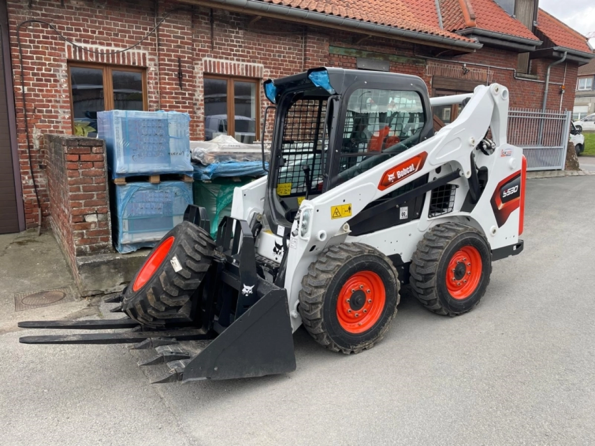 Un nouveau bobcat intègre la flotte de l'entreprise !