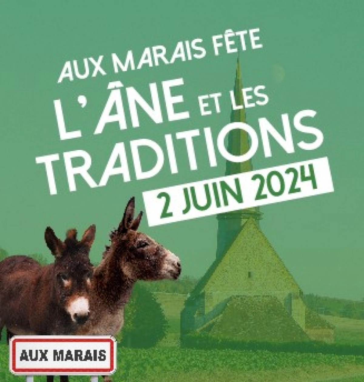 Nous sommes partenaire de la fête de l'âne et des traditions !