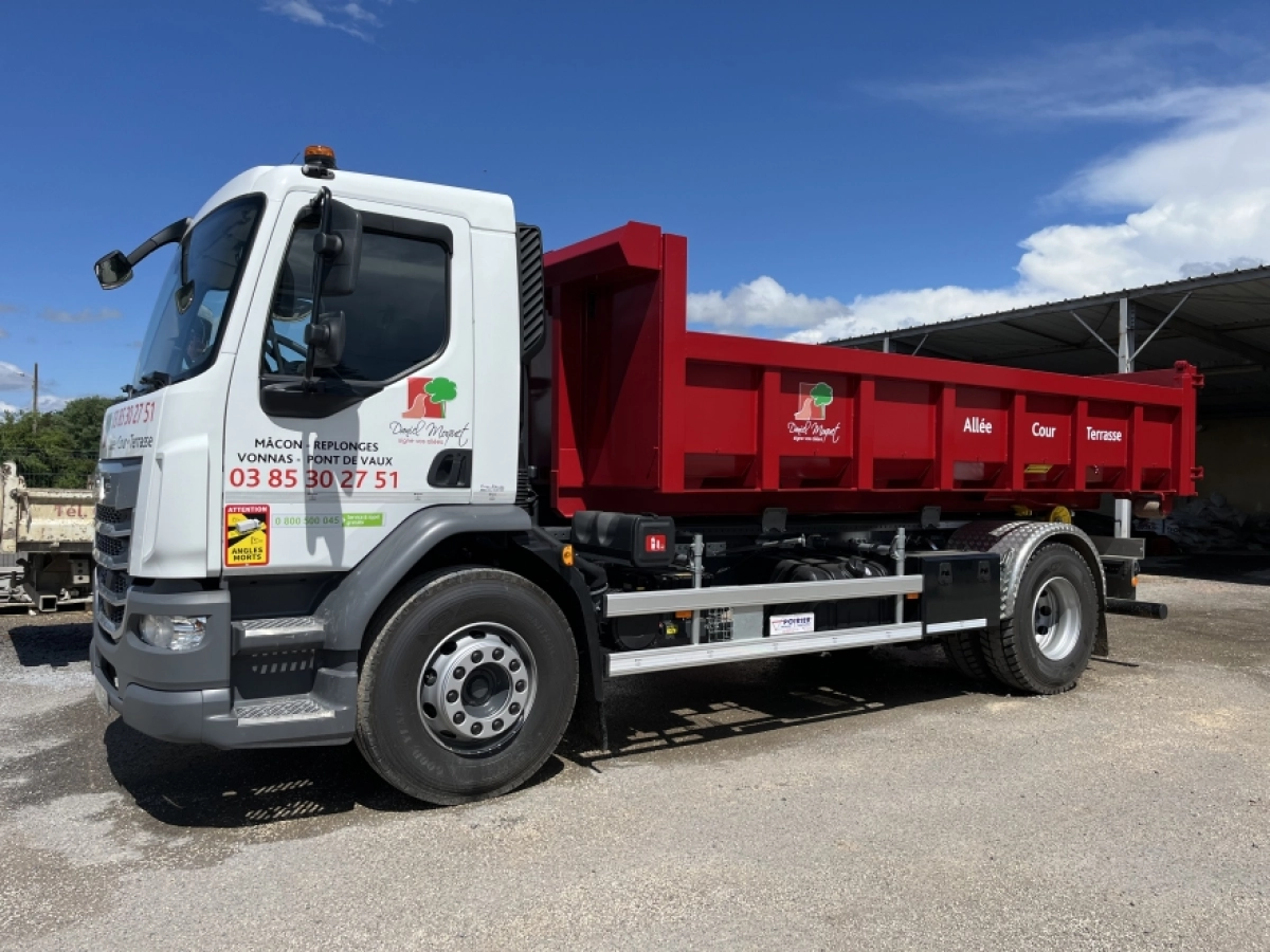 Nouveauté dans notre flotte : un camion 19T !