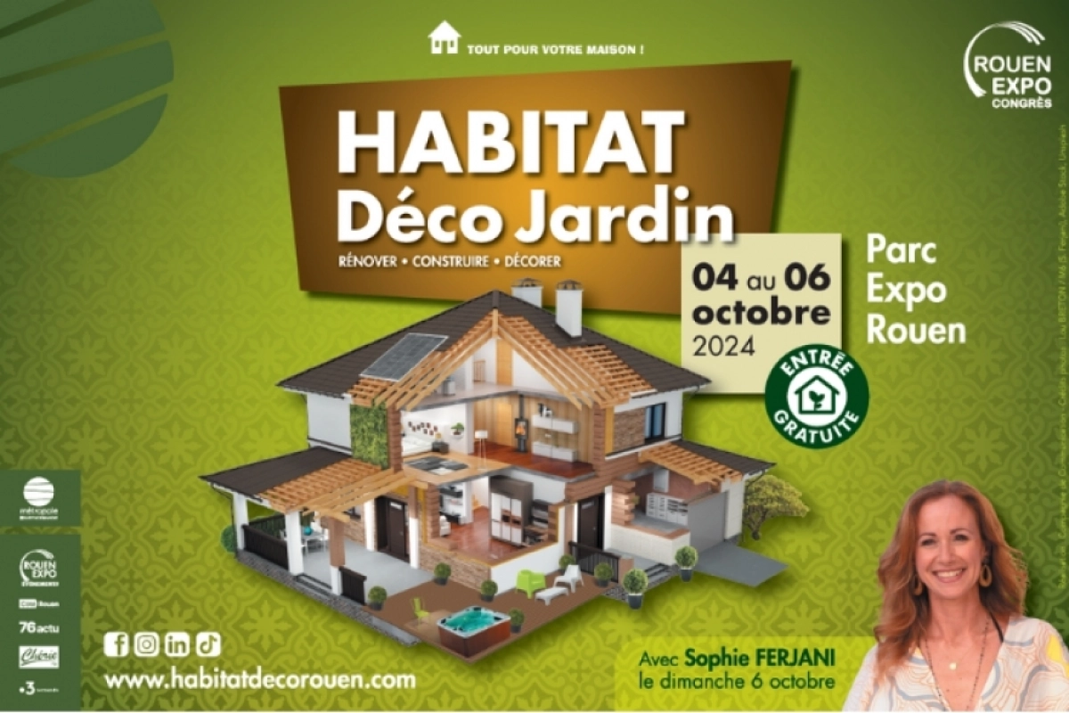 Retrouvez-nous au salon de l'habitat de Rouen !