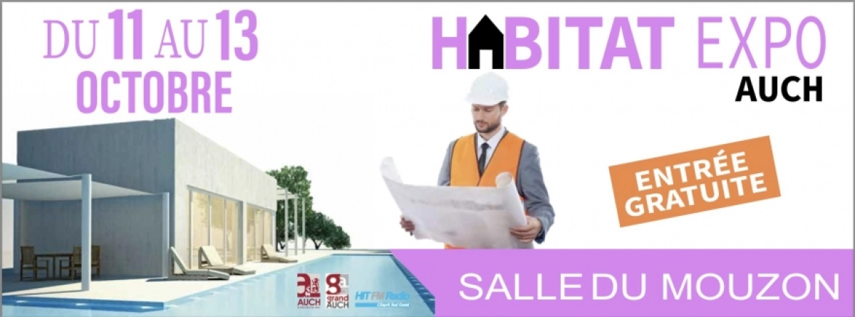 Rendez-vous au salon de l'Habitat d'Auch !