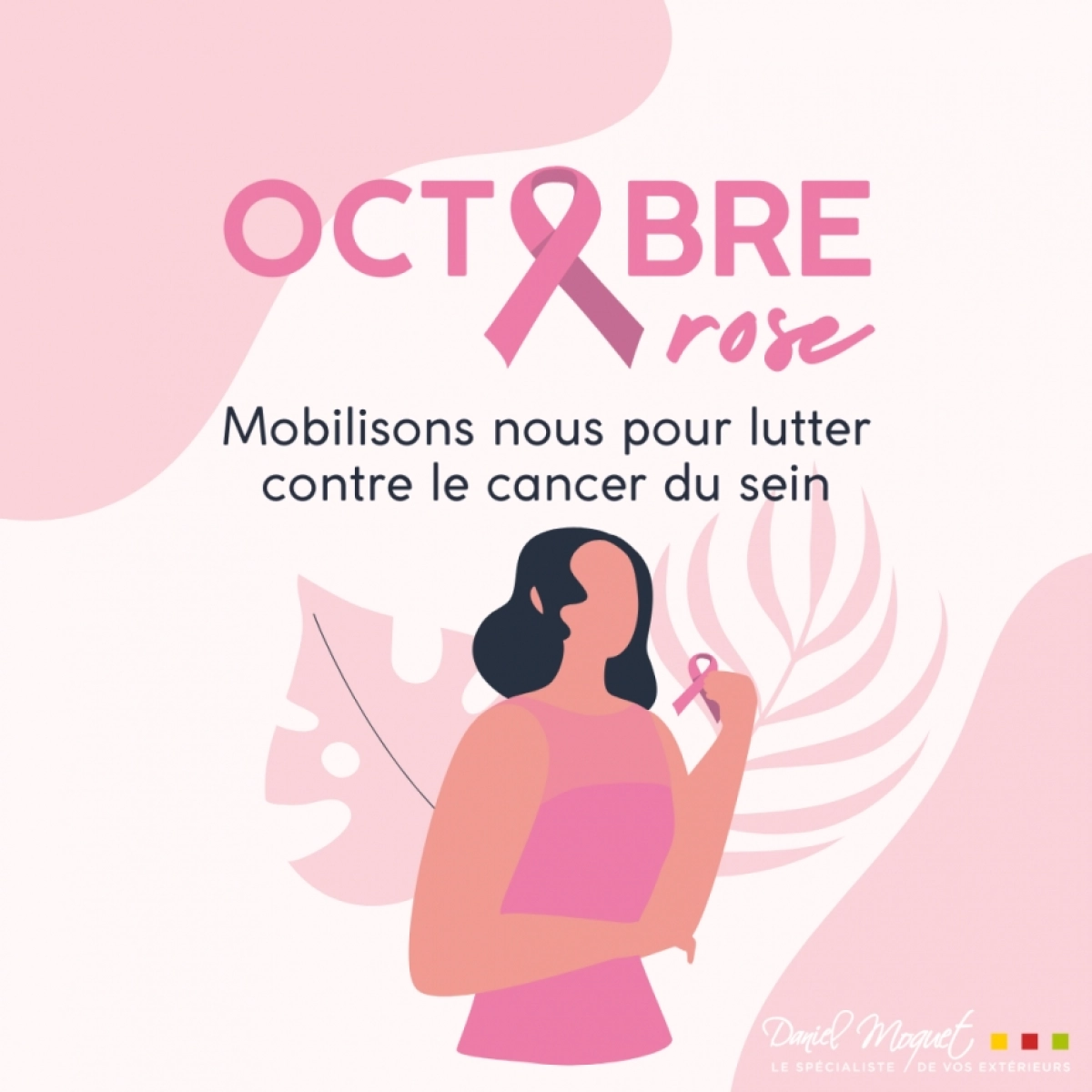 Daniel Moquet soutient Octobre Rose !