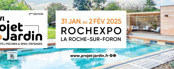 Retrouvez-nous sur le salon projet jardin !