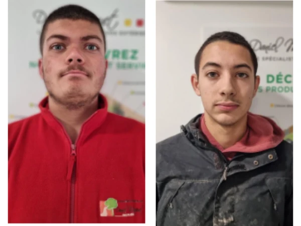 Bienvenue à nos deux nouveaux alternants !