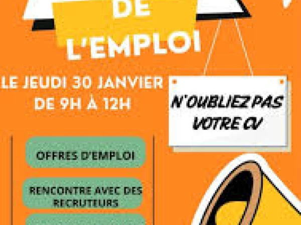 On vous donne rendez-vous au Forum de l'Emploi à Saint-Gervais d'Auvergne !