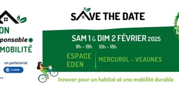 Nous vous invitons au Salon de l'Habitat et de la Mobilité !