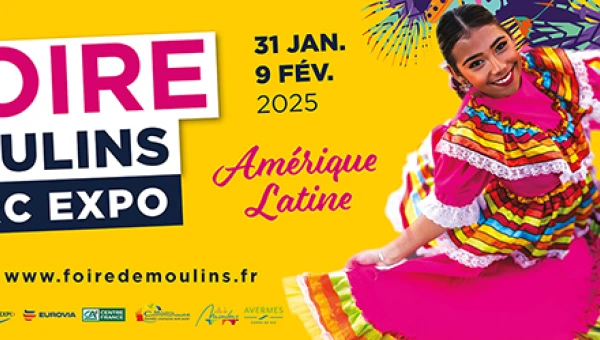 Retrouvez-nous à la Foire de Moulins !
