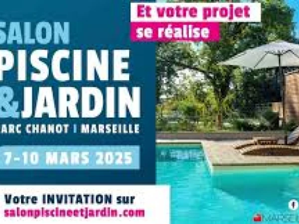 L'entreprise Allées Progressives vous donne rendez-vous au Salon Piscine et Jardin à Marseille !
