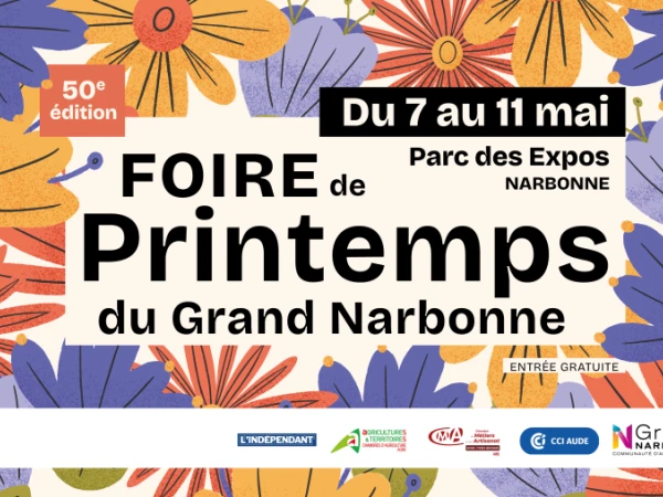 L'entreprise Rigaud vous donne rendez-vous à la Foire de Printemps du Grand Narbonne !