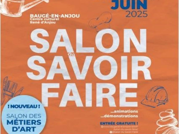 Retrouvez-nous au salon du savoir-faire à Baugé-en-Anjou !
