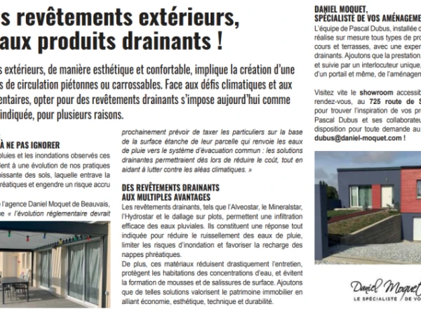 L'agence de Saint-Paul mise à l'honneur dans le Courrier Picard