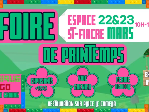 Rendez-vous à la foire du Printemps 2025