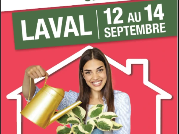 Rendez-vous au Salon Habitat et Jardin de Laval 2025 !