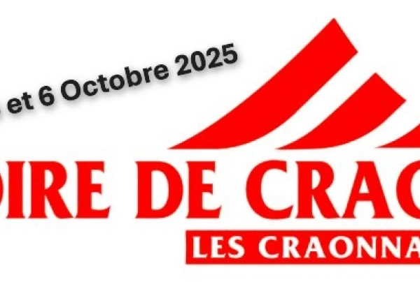 Rendez-vous à la Foire de Craon 2025 !