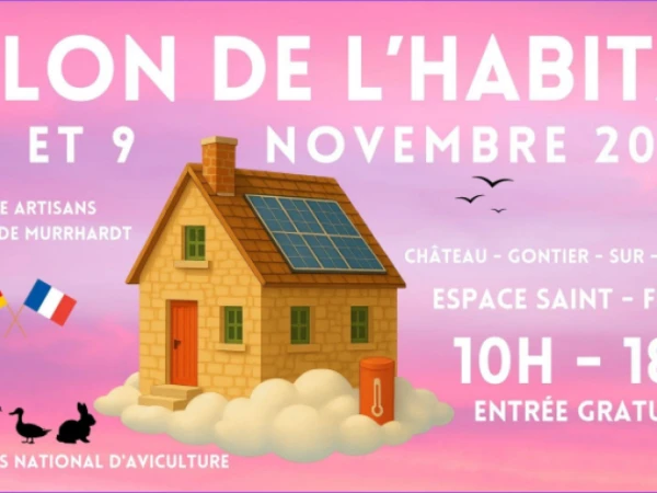 Retrouvez-nous au Salon de l'Habitat de Château-Gontier 2025 !
