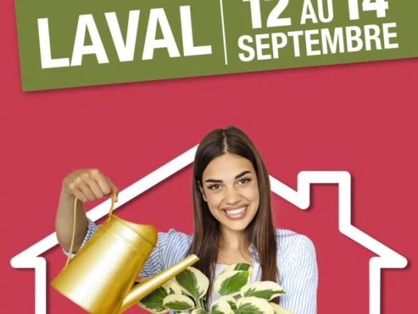 Retrouvez nous au Salon de l'habitat et du jardin à l'Espace Mayenne