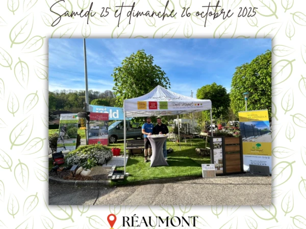 Venez nous rencontrer au Festival de l'Arbre de Réaumont !