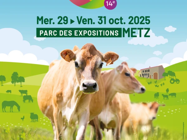Venez nous rencontrer au salon Agrimax de Metz !