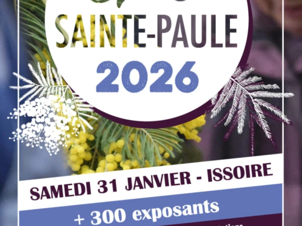 Participation à la foire de la Sainte Paule 2026